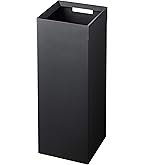 Amazon｜山崎実業(Yamazaki) トラッシュカン 角型 ロング ブラック 約